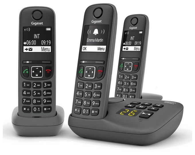 Analoges/DECT-Telefon  AE690A Trio (Anthrazit) 