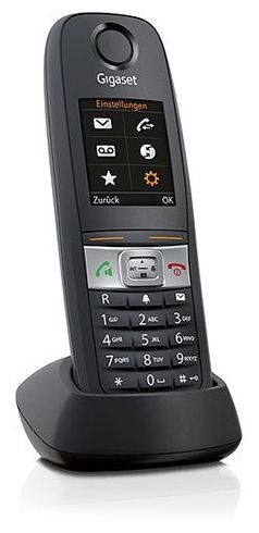 DECT-Telefon-Mobilteil  E630HX Universal-Mobilteil TFT-Farbdisplay Freisprechen (Schwarz) 