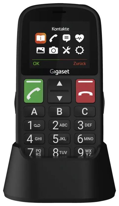 4G Smartphone 5,59 cm (2.2 Zoll) 0,3 MP Single SIM  GL30 (Schwarz) 