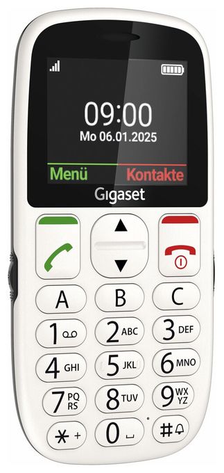 2G Smartphone 5,59 cm (2.2 Zoll) 0,3 MP Single SIM (Pearl white) GL395 