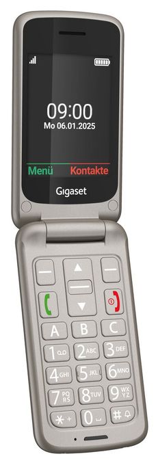 2G Smartphone 7,11 cm (2.8 Zoll) 0,3 MP Single SIM (Titanium silver) GL595 