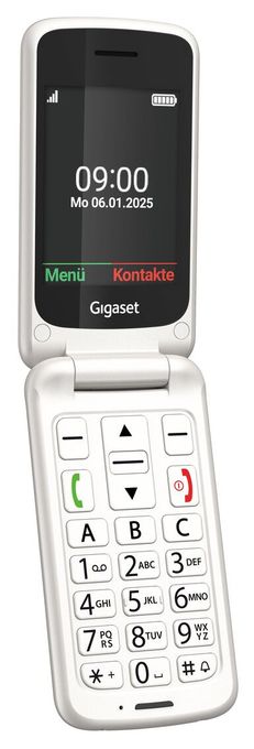 2G Smartphone 7,11 cm (2.8 Zoll) 0,3 MP Single SIM (Pearl white) GL595 