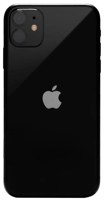 128 GB Smartphone 15,5 cm (6.1 Zoll) IOS 12 MP Dual Kamera  Apple iPhone 11 refurbished (Schwarz) 