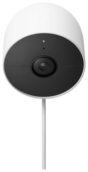1920 x 1080 Pixel IP-Sicherheitskamera IP54 Innen & Außen Nachtsicht  Nest Cam (Weiß) 