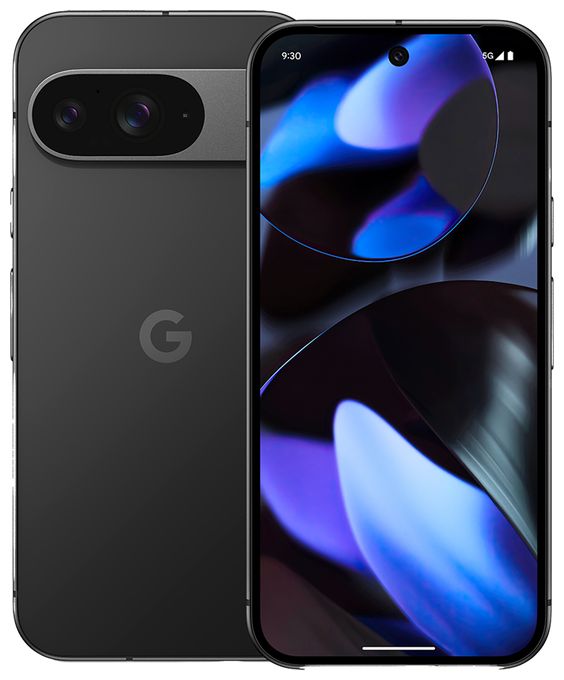 128 GB 5G Smartphone 16 cm (6.3 Zoll) Android 50 MP Dual Kamera Dual Sim WiFi 7 (Obsidian) Pixel 9 