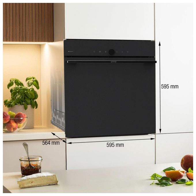 Einbaubackofen AutoClean BO3PYEI016 GO66MB Pizza350C 