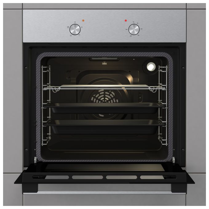 Einbaubackofen groß AutoClean (Edelstahl) BO671703AX 