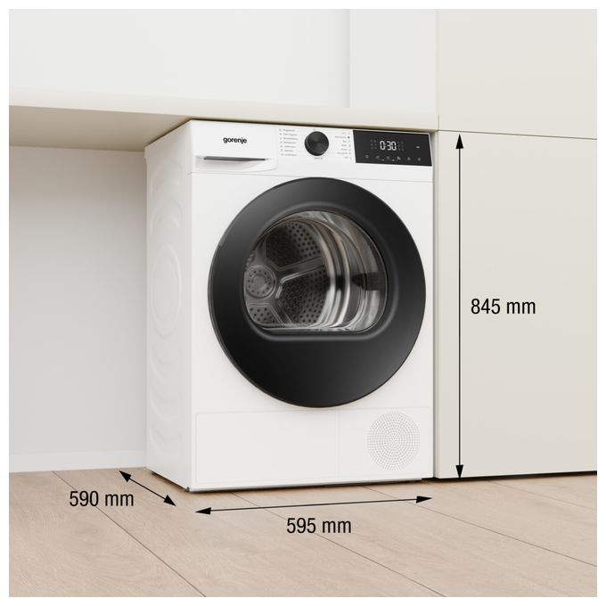 G200 Freistehender Wäschetrockner mit Wärmepumpe, 8 kg 