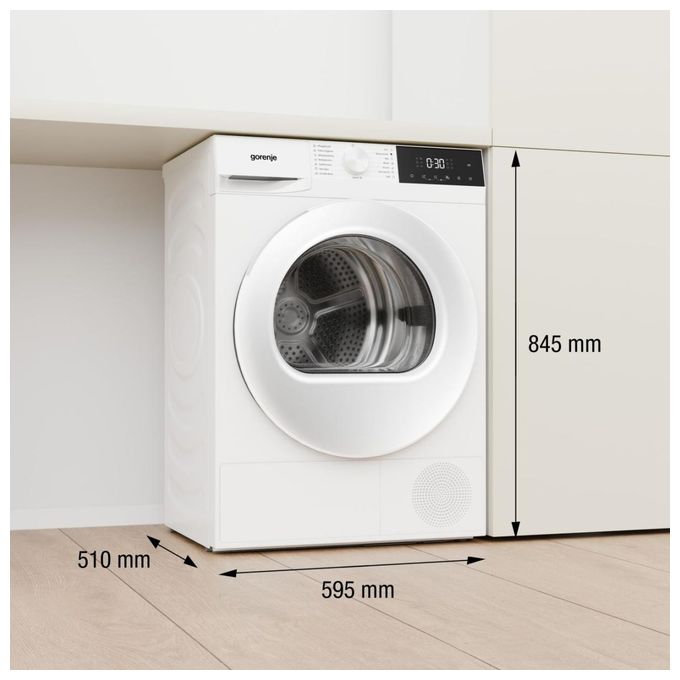 G200 Freistehender Wäschetrockner mit Wärmepumpe, 7 kg 