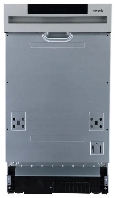 45 cm Geschirrspüler teilintegriert (ohne Front) leise 11 Maßgedecke aquaStop Funktion Auto Open (Silber) GI561D10SEB 