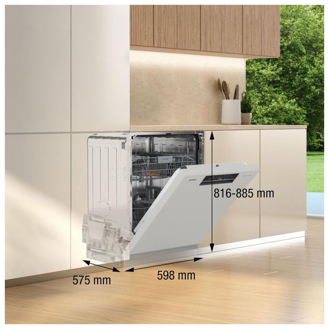 60 cm Geschirrspüler unterbaufähig Leise 14 Maßgedecke aquaStop Funktion Restwärme GU642C90W 