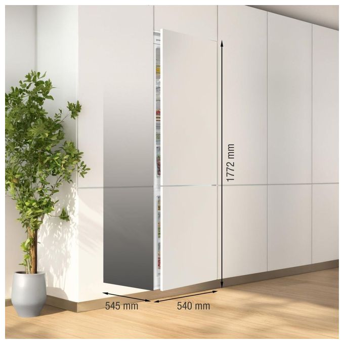 176 l / 76 l Einbau Kühl-/Gefrierkombination 150 kWh NoFrost NRKI517C62WF 