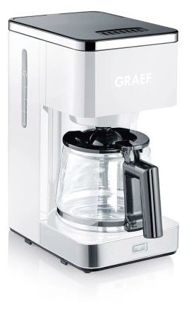 10 Tassen Filterkaffeemaschine 1,2 l  FK401 (Weiß) 