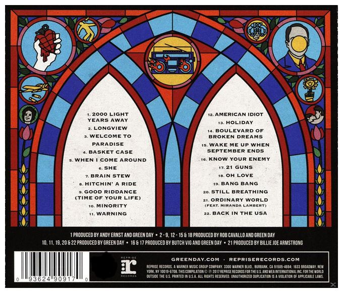 Green Day - Greatest Hits: God's Favorite Band 