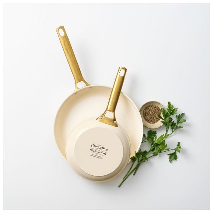  Padova Reserve Bratpfanne 2-er Set 20+26cm (Cremefarben) 
