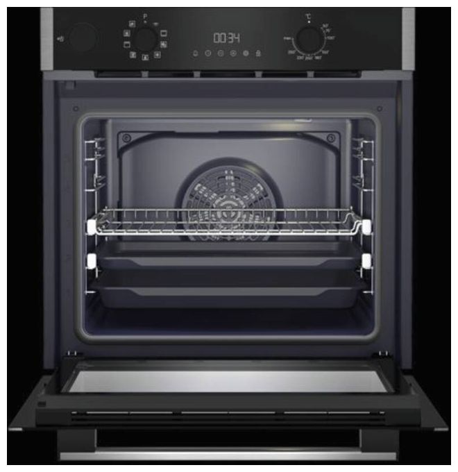 Einbaubackofen groß Dampfgaren AutoClean GEBD19301B 