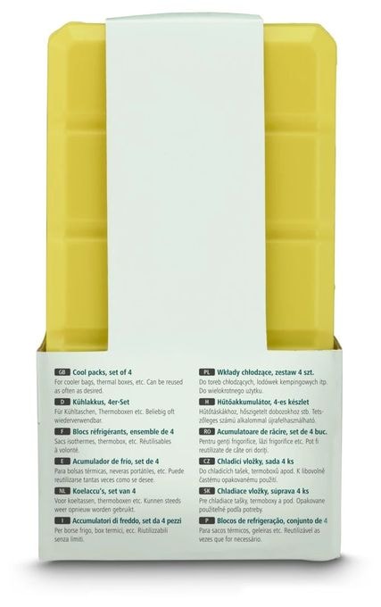  002920 Kühlakkus 4er Pack (Gelb) 