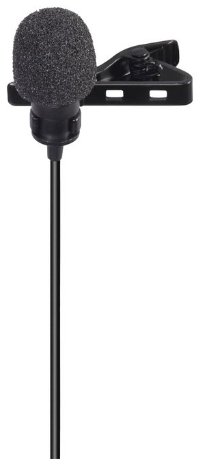 Kabelgebunden Aufsteckbares Mikrofon 3,5 mm (1/8")  004634 Smart Smart (Schwarz) 