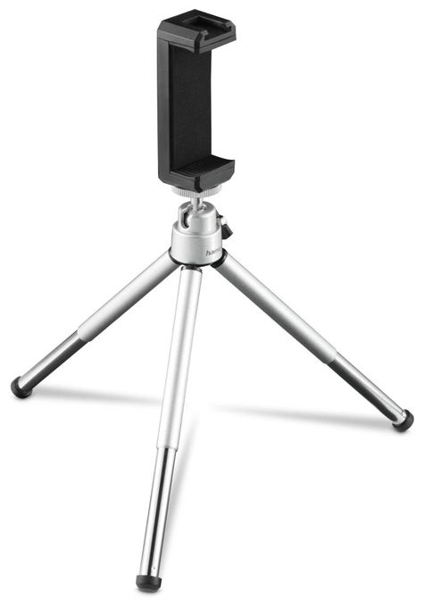 3 Bein(e) Stativ Smartphone-/Digital-Kamera  004666 Fancy 2in1 (Silber) 