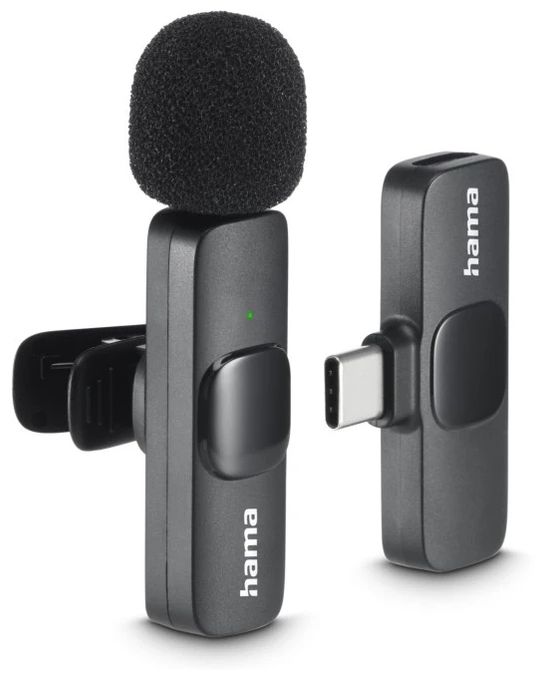 kabellos Lavalier-/Aufsteckmikrofon USB  004680 Smart Wireless (Schwarz) 