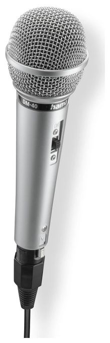 Kabelgebunden  046004 Jam Star Kabelgebunden Karaoke-Mikrofon 3,5 mm (1/8")  Silber (Silber) 