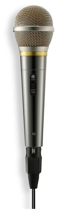 Kabelgebunden  046006 Vocal Pro Kabelgebunden Dynamisches Mikrofon 6.35 mm (1/4")  Schwarz (Schwarz) 