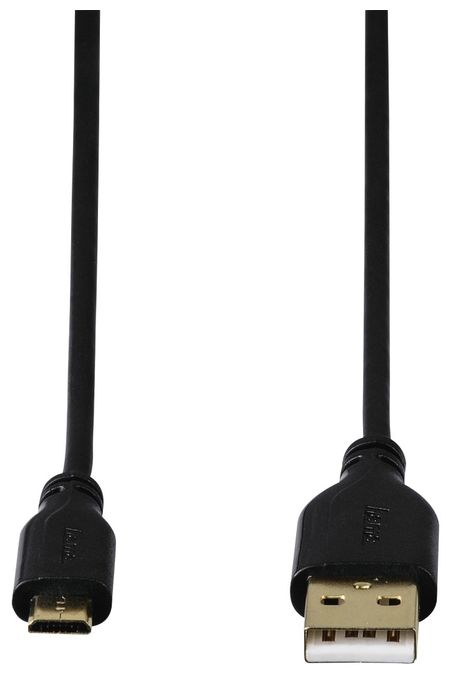 0,48 Gbit/s Stecker USB A auf Micro-USB B 0,75 m  074251 (Schwarz) 