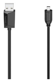 0,48 Gbit/s Stecker Mini-USB B auf USB A 1,5 m  074261 (Schwarz) 
