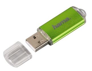 USB Typ-A Stick 64 GB  104300 Laeta (Grün, Transparent) 