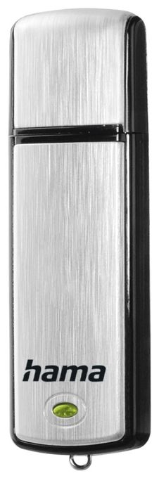 USB Typ-A Stick 128 GB  108074 Fancy (Schwarz, Silber) 
