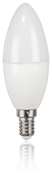 LED Lampe Kerze E14 EEK: F 470 lm Warmweiß (2700K) entspricht 40 W 112847 