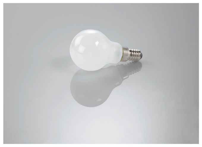 LED Lampe Globe E14 EEK: E 470 lm Weiß (6500K) entspricht 40 W 112851 