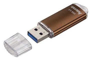 USB Typ-A Stick 16 GB  124002 Laeta (Braun) 
