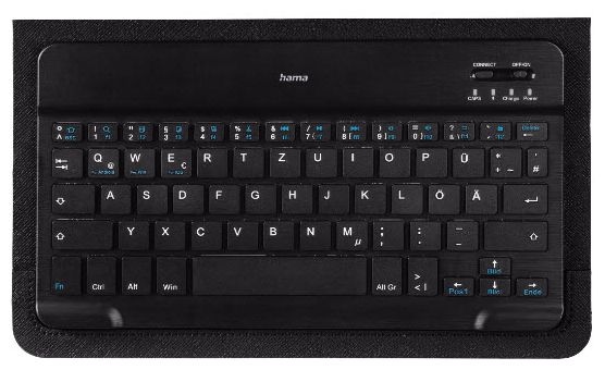 125131 KEY4ALL X3100 Bluetooth®-Tastatur mit Tablet-Tasche 