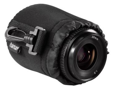  126693 Objektivbeutel Neopren (Schwarz) 