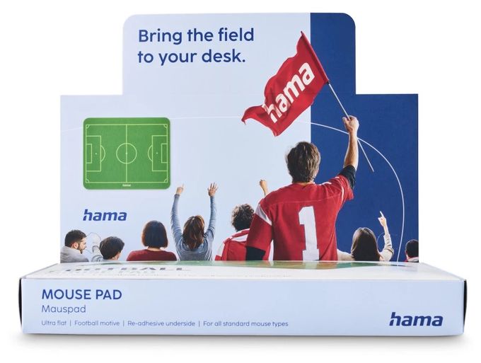 Mauspad  126899 Football (Grün) 