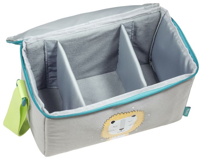 132433 Lucky Lion - Tasche für Tonie Box (Grün, Grau) 