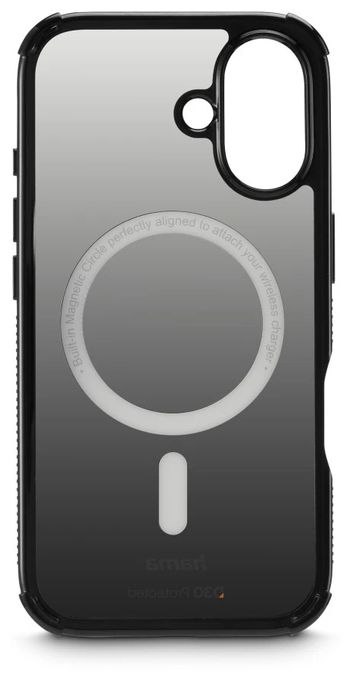 Cover für Apple iPhone 16  136841 Extreme Protect (Schwarz) 