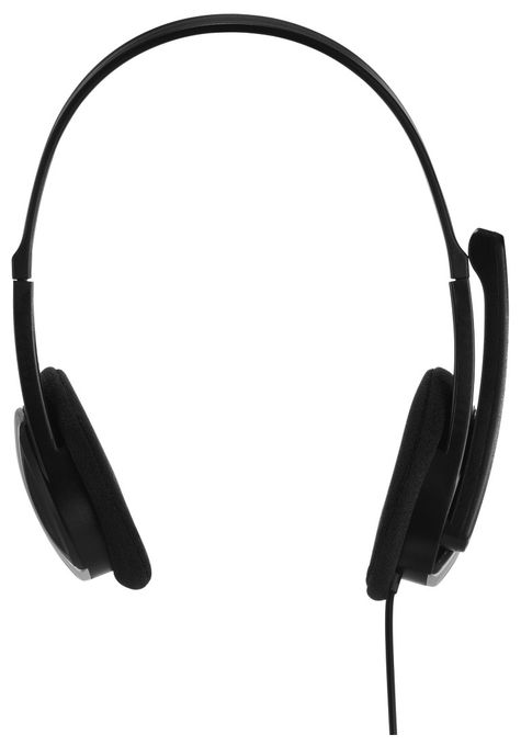 Ohraufliegender Kopfhörer Kabelgebunden  139900 Essential HS200 (Schwarz, Silber) 