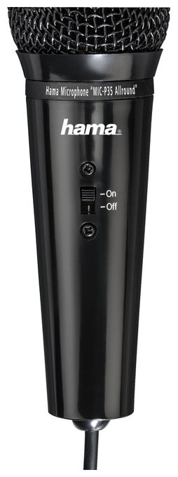  139905 MIC-P35 Allround Mikrofon (Schwarz) 