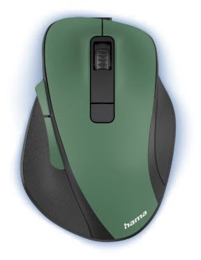 1600 DPI Büro Maus Optisch  173035 MW-500 Recharge (Schwarz, Grün) 