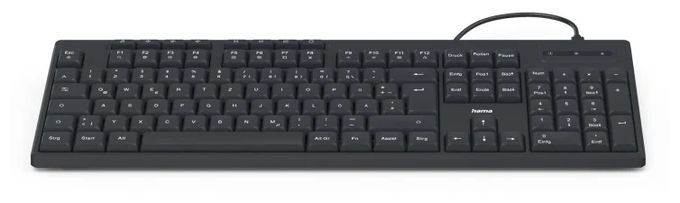 Heimbüro Tastatur USB  173052 CK-200 (Schwarz) 