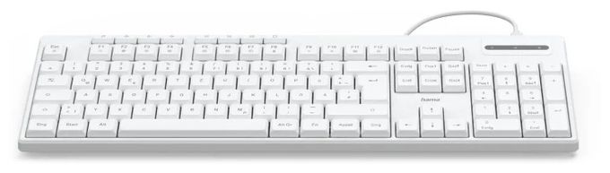 Heimbüro Tastatur USB  173053 CK-200 (Weiß) 