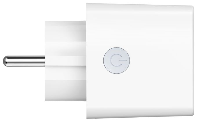 176575 WLAN-Steckdose "Mini", mit Stromverbrauchsmesser, per Sprache/App steuern 