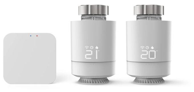Wlan  176662 Starter-Set Wifi/ZigBee (2x smartes Heizkörperthermostat +  Wlan (Weiß) 