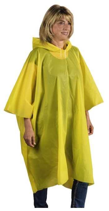 für Erwachsener (Gelb) 178108 Regenponcho 