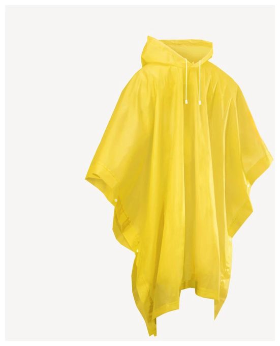 für Erwachsener (Gelb) 178145 Regenponcho 