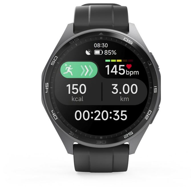 53 mm Smartwatch Rund  178618 7010 (Schwarz) 