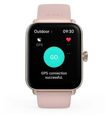 Digital 44 mm Smartwatch Quadratisch IP68 168 h  178620 6010 (Rose, Roségold) 