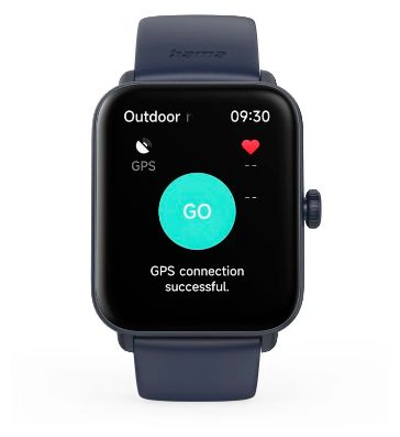 Digital 44 mm Smartwatch Quadratisch  178621 6010 (Blau) 